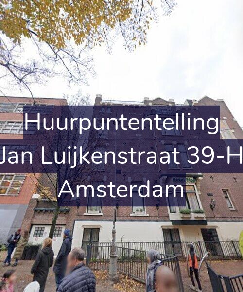 Foto gevel Huurpuntentelling voor Jan Luijkenstraat 39-H, Amsterdam
