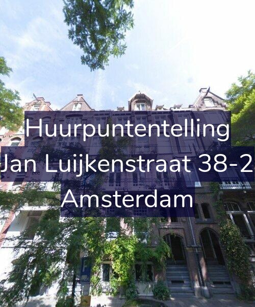 Foto gevel Huurpuntentelling voor Jan Luijkenstraat 38-2, Amsterdam