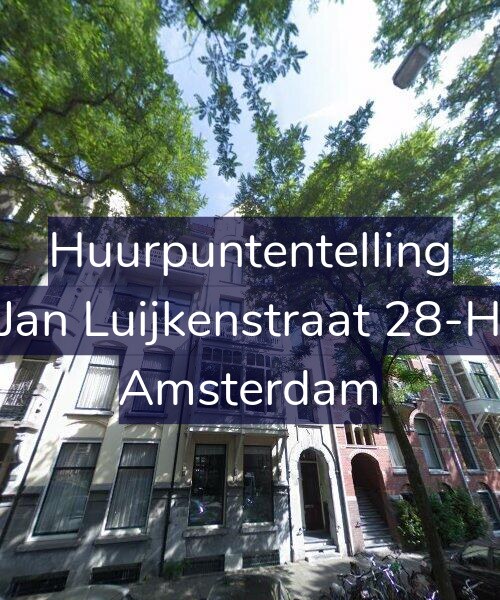 Foto gevel Huurpuntentelling voor Jan Luijkenstraat 28-H, Amsterdam