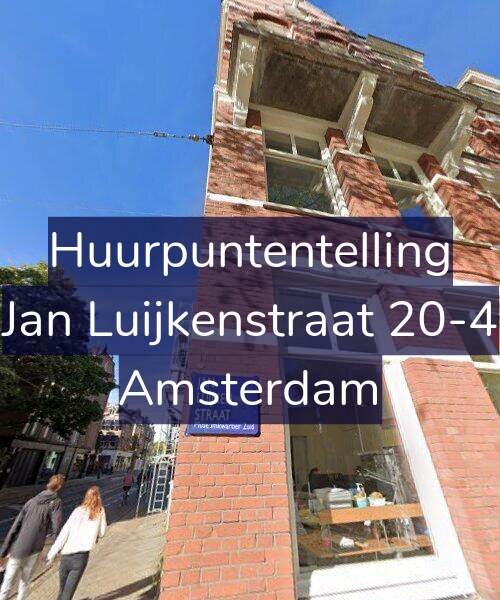Foto gevel Huurpuntentelling voor Jan Luijkenstraat 20-4, Amsterdam