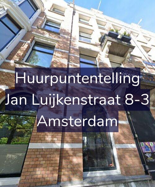 Foto gevel Huurpuntentelling voor Jan Luijkenstraat 8-3, Amsterdam