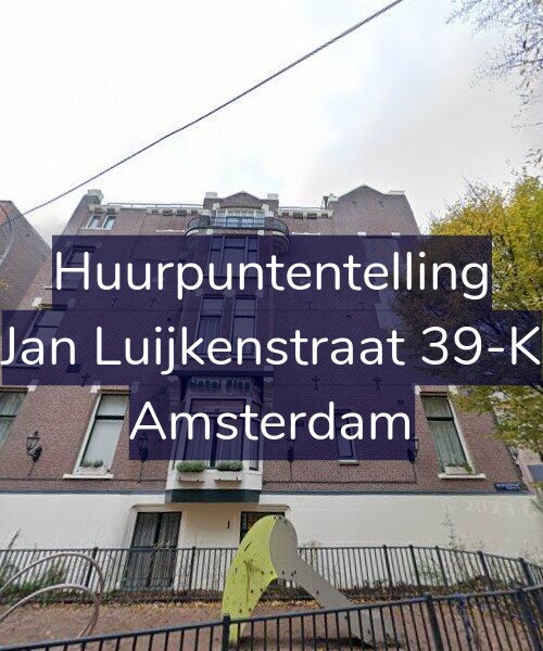 Foto gevel Huurpuntentelling voor Jan Luijkenstraat 39-K, Amsterdam