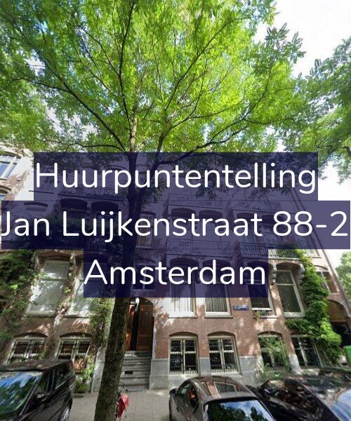 Foto gevel Huurpuntentelling voor Jan Luijkenstraat 88-2, Amsterdam