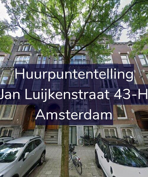 Foto gevel Huurpuntentelling voor Jan Luijkenstraat 43-H, Amsterdam
