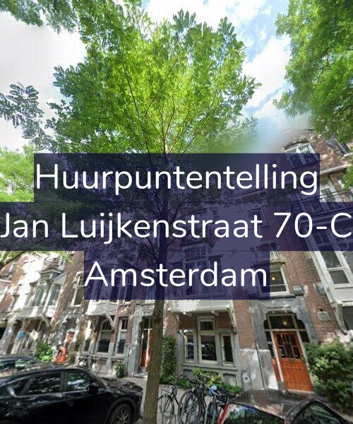 Foto gevel Huurpuntentelling voor Jan Luijkenstraat 70-C, Amsterdam