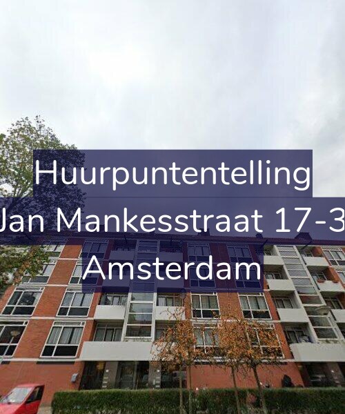 Foto gevel Huurpuntentelling voor Jan Mankesstraat 17-3, Amsterdam