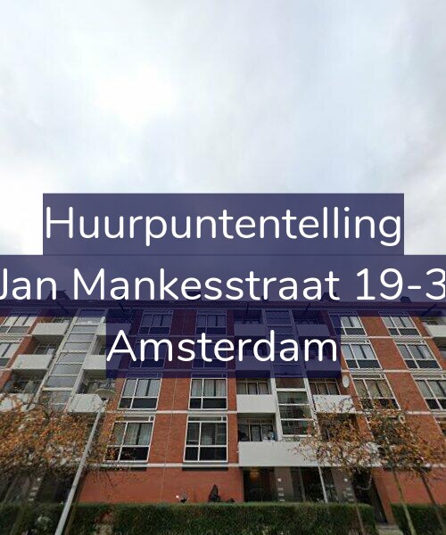 Foto gevel Huurpuntentelling voor Jan Mankesstraat 19-3, Amsterdam