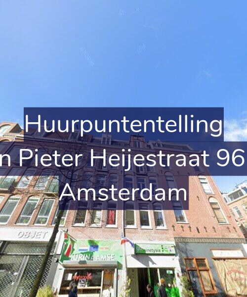 Foto gevel Huurpuntentelling voor Jan Pieter Heijestraat 96-3, Amsterdam