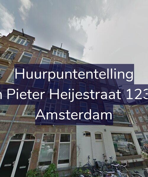 Foto gevel Huurpuntentelling voor Jan Pieter Heijestraat 123-4, Amsterdam