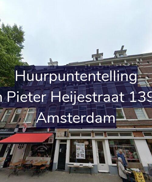Foto gevel Huurpuntentelling voor Jan Pieter Heijestraat 139-1, Amsterdam