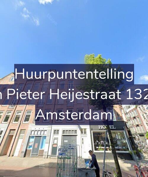Foto gevel Huurpuntentelling voor Jan Pieter Heijestraat 132-2, Amsterdam