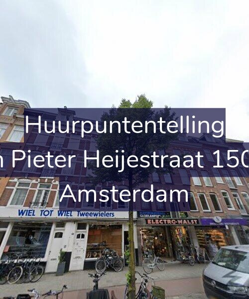 Foto gevel Huurpuntentelling voor Jan Pieter Heijestraat 150-2, Amsterdam