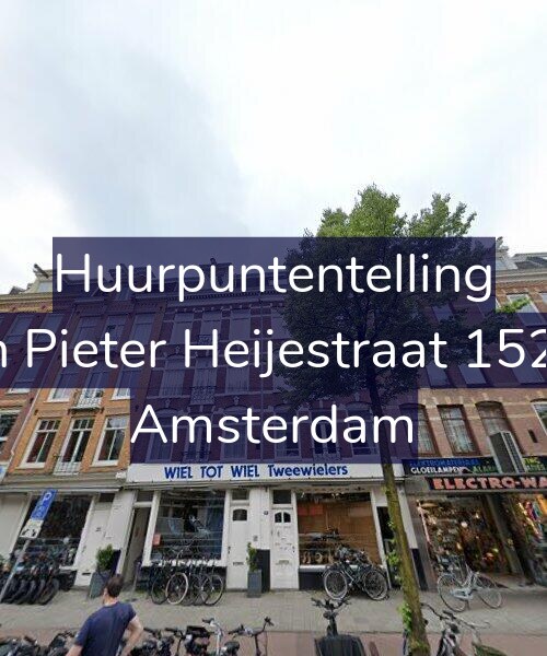 Foto gevel Huurpuntentelling voor Jan Pieter Heijestraat 152-3, Amsterdam