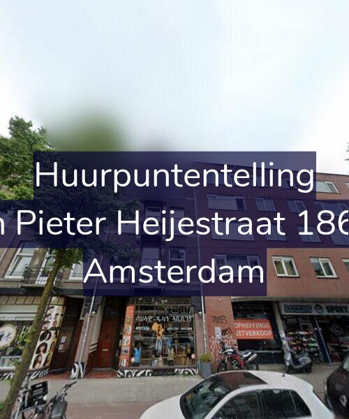 Foto gevel Huurpuntentelling voor Jan Pieter Heijestraat 186-2, Amsterdam