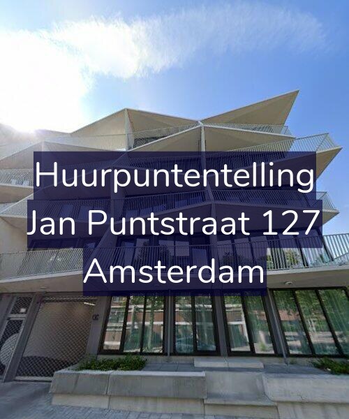 Foto gevel Huurpuntentelling voor Jan Puntstraat 127, Amsterdam