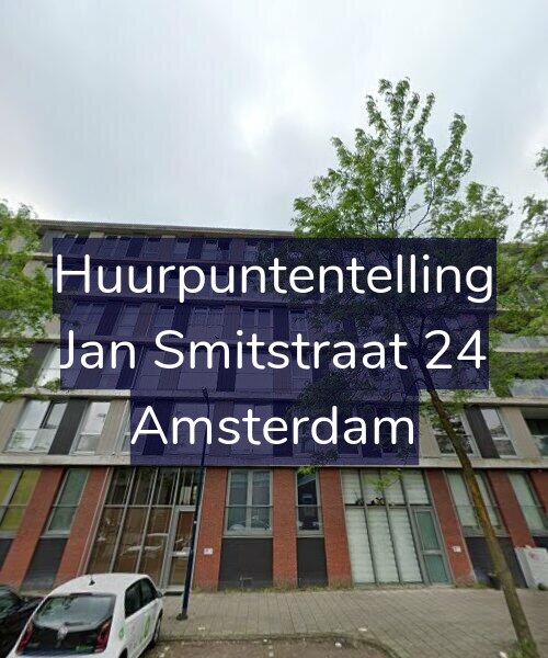 Foto gevel Huurpuntentelling voor Jan Smitstraat 24, Amsterdam