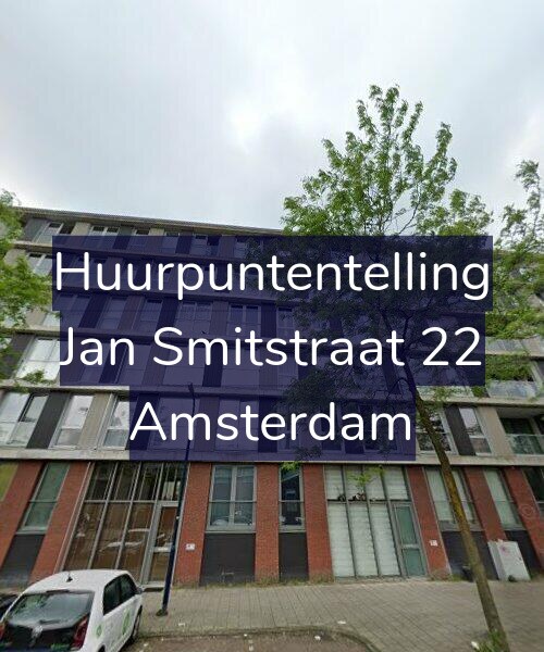 Foto gevel Huurpuntentelling voor Jan Smitstraat 22, Amsterdam