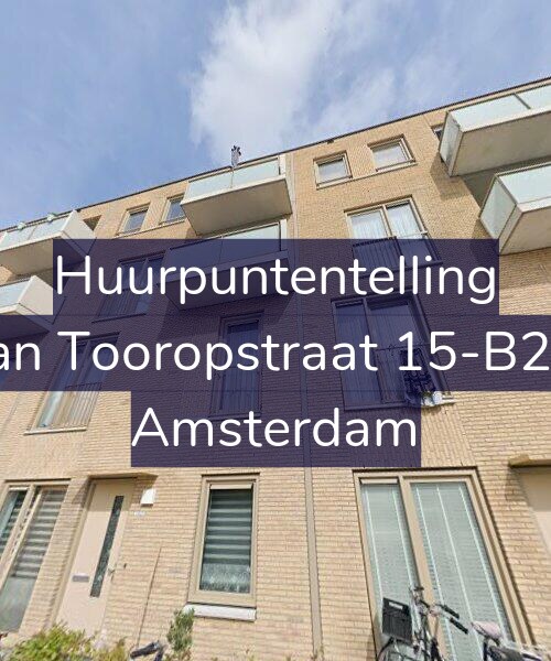 Foto gevel Huurpuntentelling voor Jan Tooropstraat 15-B25, Amsterdam