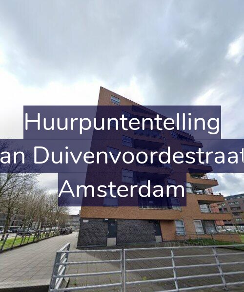 Foto gevel Huurpuntentelling voor Jan van Duivenvoordestraat 119, Amsterdam