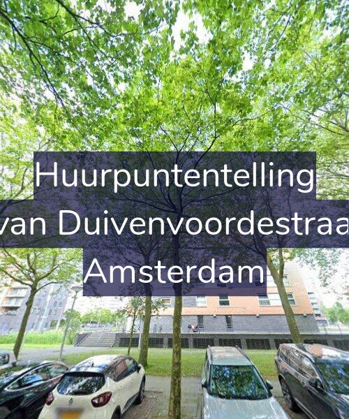Foto gevel Huurpuntentelling voor Jan van Duivenvoordestraat 25, Amsterdam