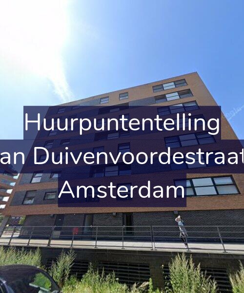 Foto gevel Huurpuntentelling voor Jan van Duivenvoordestraat 159, Amsterdam