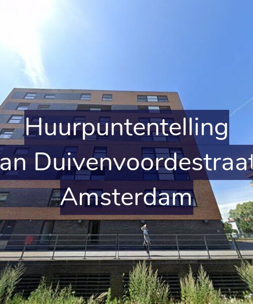 Foto gevel Huurpuntentelling voor Jan van Duivenvoordestraat 175, Amsterdam