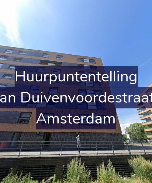 Foto gevel Huurpuntentelling voor Jan van Duivenvoordestraat 181, Amsterdam