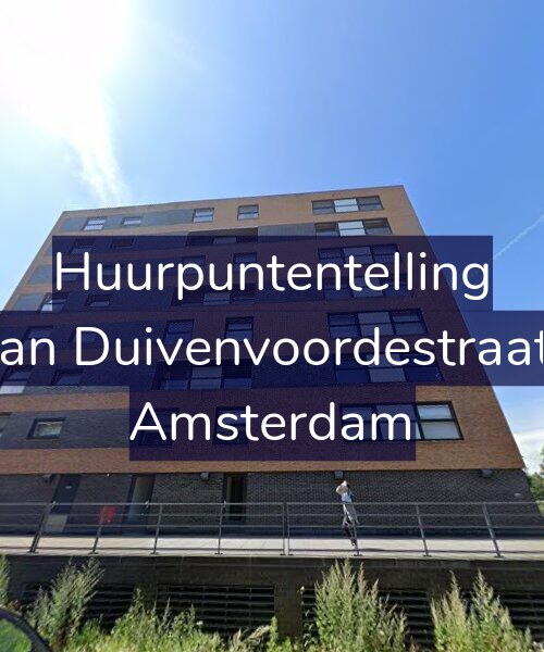 Foto gevel Huurpuntentelling voor Jan van Duivenvoordestraat 169, Amsterdam