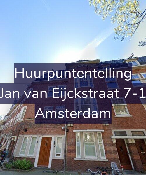 Foto gevel Huurpuntentelling voor Jan van Eijckstraat 7-1, Amsterdam