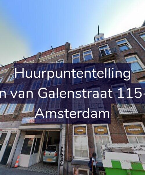 Foto gevel Huurpuntentelling voor Jan van Galenstraat 115-G, Amsterdam