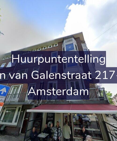 Foto gevel Huurpuntentelling voor Jan van Galenstraat 217-2, Amsterdam