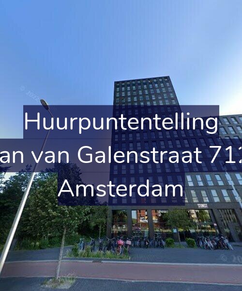 Foto gevel Huurpuntentelling voor Jan van Galenstraat 712, Amsterdam