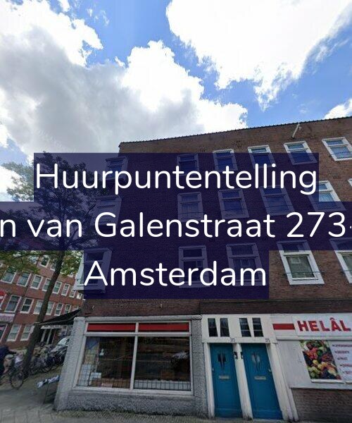 Foto gevel Huurpuntentelling voor Jan van Galenstraat 273-2, Amsterdam