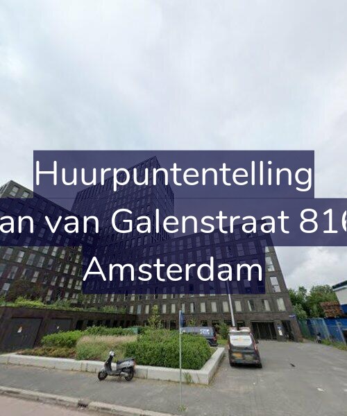 Foto gevel Huurpuntentelling voor Jan van Galenstraat 816, Amsterdam