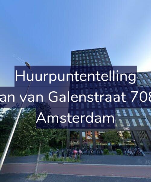 Foto gevel Huurpuntentelling voor Jan van Galenstraat 708, Amsterdam