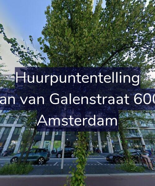 Foto gevel Huurpuntentelling voor Jan van Galenstraat 600, Amsterdam