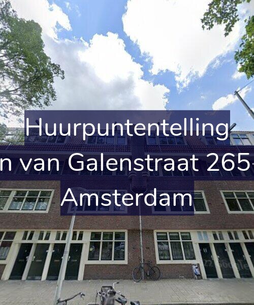 Foto gevel Huurpuntentelling voor Jan van Galenstraat 265-2, Amsterdam