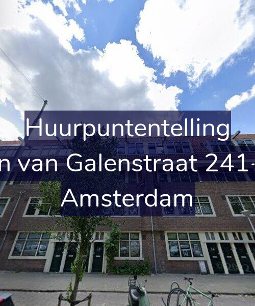 Foto gevel Huurpuntentelling voor Jan van Galenstraat 241-H, Amsterdam