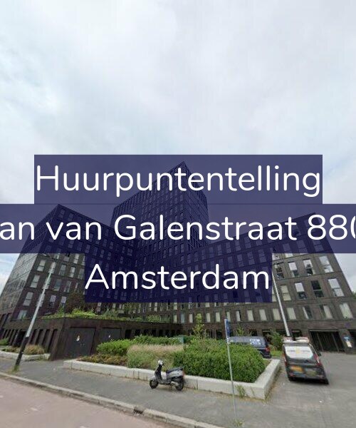 Foto gevel Huurpuntentelling voor Jan van Galenstraat 880, Amsterdam