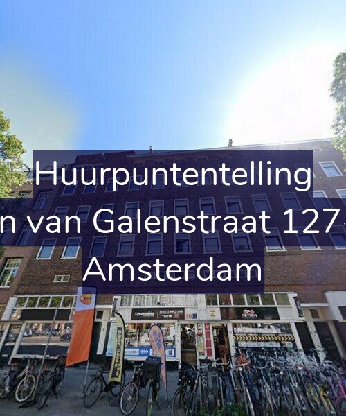 Foto gevel Huurpuntentelling voor Jan van Galenstraat 127-3, Amsterdam