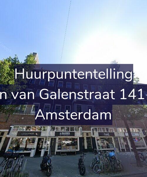 Foto gevel Huurpuntentelling voor Jan van Galenstraat 141-2, Amsterdam