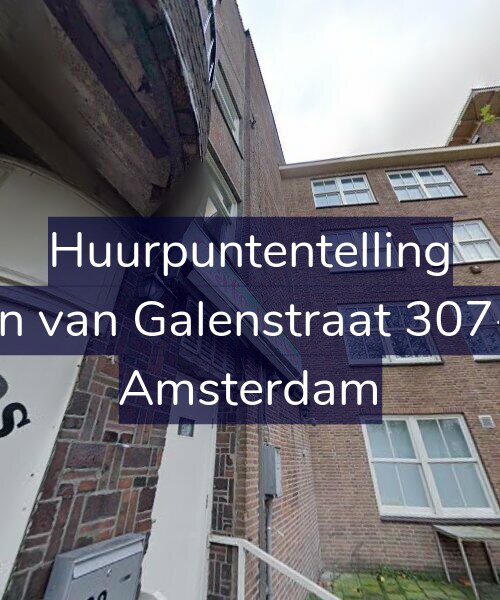 Foto gevel Huurpuntentelling voor Jan van Galenstraat 307-1, Amsterdam