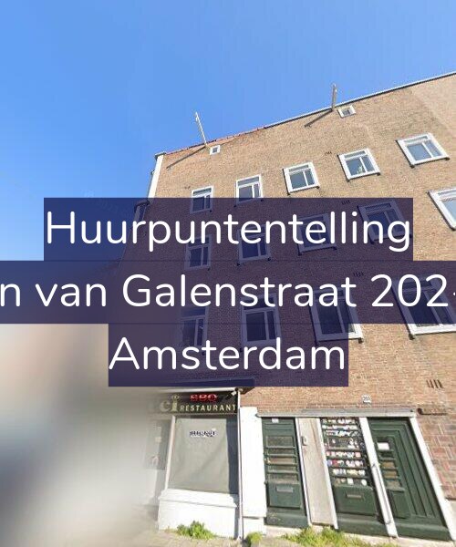 Foto gevel Huurpuntentelling voor Jan van Galenstraat 202-3, Amsterdam
