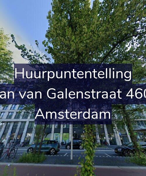 Foto gevel Huurpuntentelling voor Jan van Galenstraat 460, Amsterdam