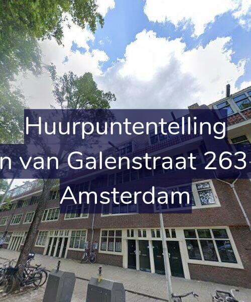 Foto gevel Huurpuntentelling voor Jan van Galenstraat 263-1, Amsterdam