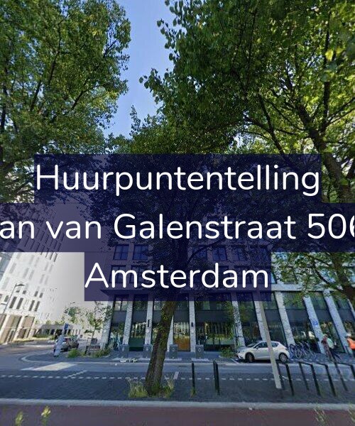 Foto gevel Huurpuntentelling voor Jan van Galenstraat 506, Amsterdam