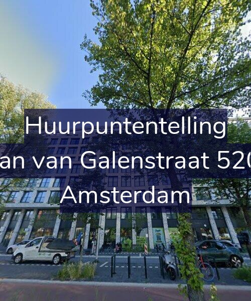 Foto gevel Huurpuntentelling voor Jan van Galenstraat 520, Amsterdam