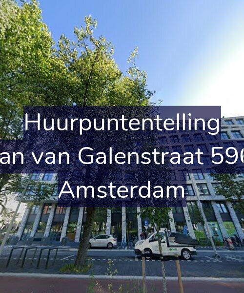 Foto gevel Huurpuntentelling voor Jan van Galenstraat 596, Amsterdam