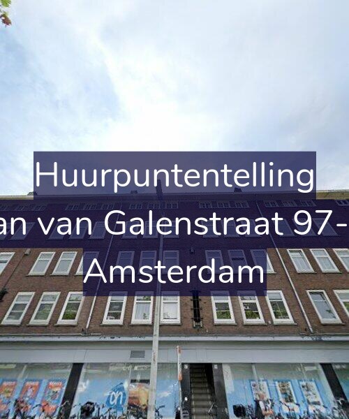 Foto gevel Huurpuntentelling voor Jan van Galenstraat 97-2, Amsterdam