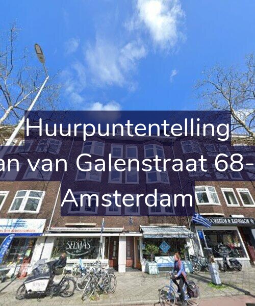 Foto gevel Huurpuntentelling voor Jan van Galenstraat 68-3, Amsterdam